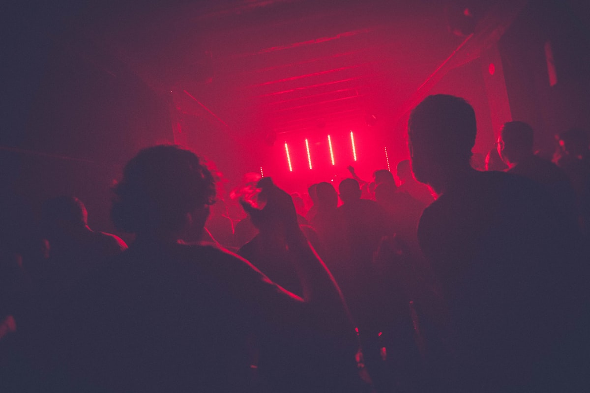 Late-night crowd at Favela in Rīga